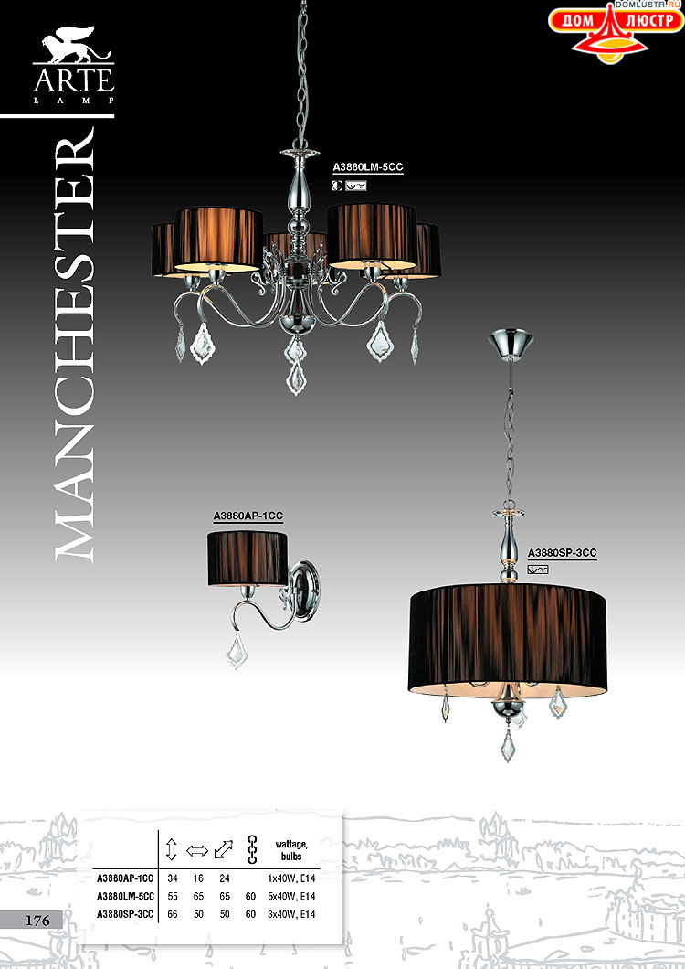 ����������� ������ � ����������� Arte Lamp, ���.: 176