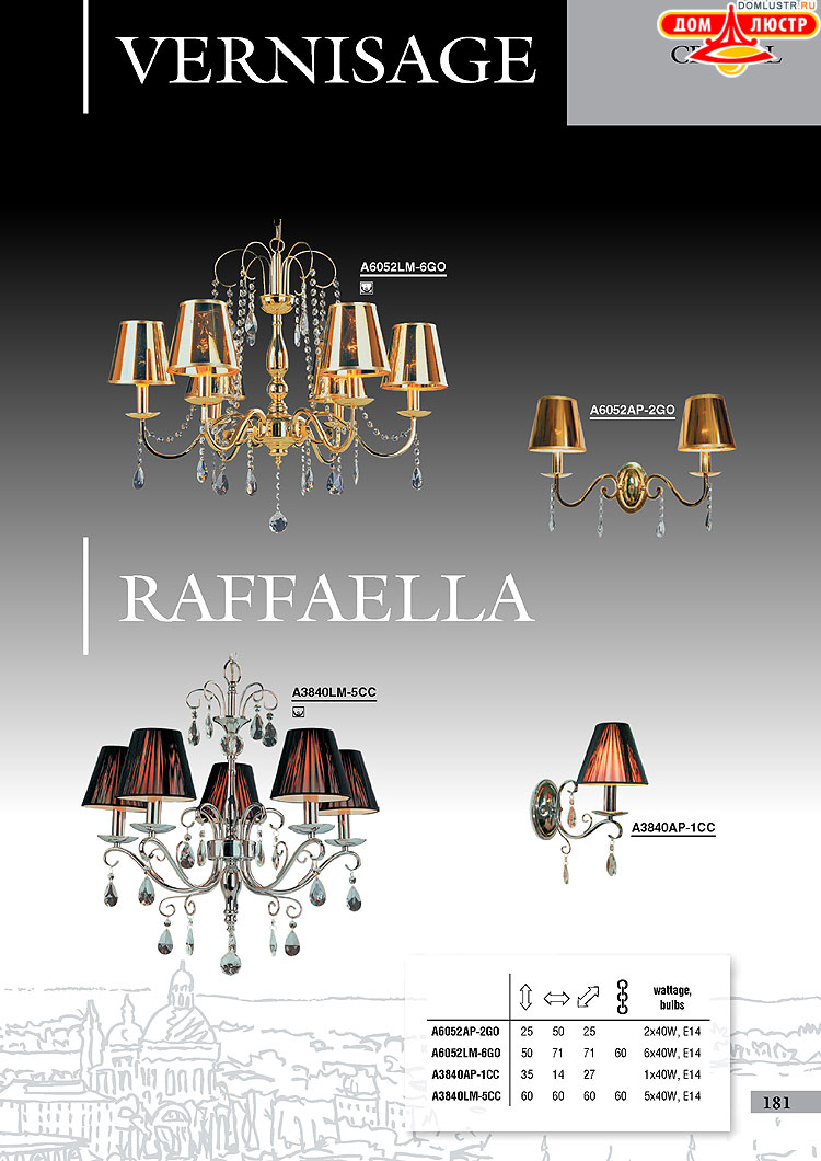 ����������� ������ � ����������� Arte Lamp, ���.: 181