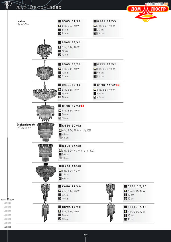 ������ ����������� Kolarz ���.: 360