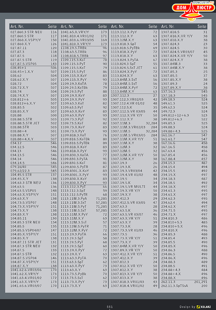 Kolarz - ������ �����������, ���.: 551