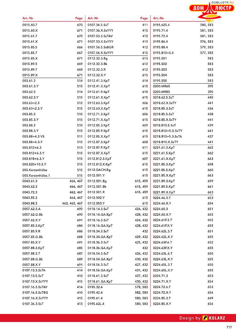 Kolarz - ������ � �����������, ���.: 0717