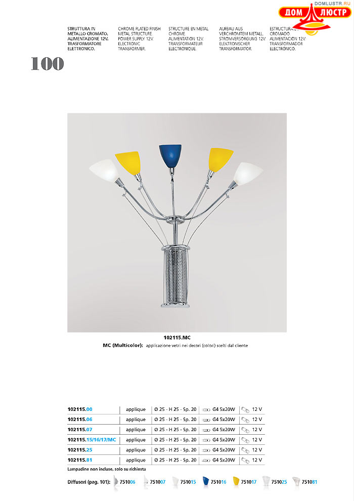 ������ ����������� Metallux ���.: 100