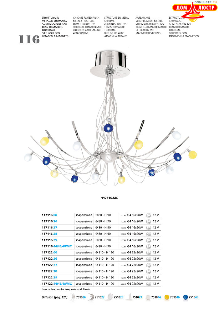 ������ ����������� Metallux ���.: 116