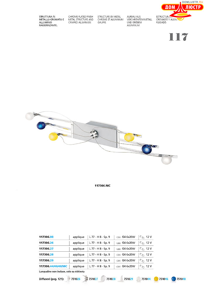 ������ ����������� Metallux ���.: 117