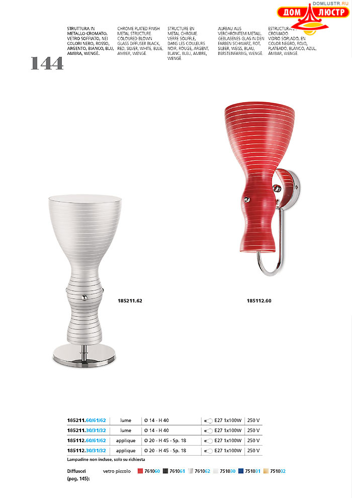 ������ ����������� Metallux ���.: 144