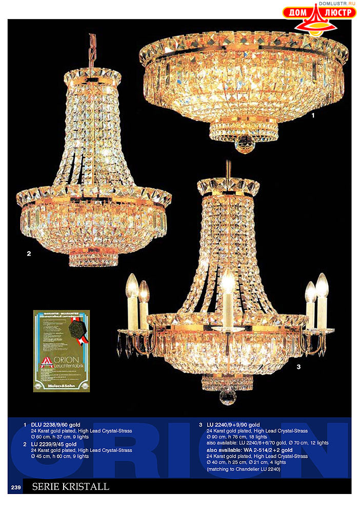 ����������� � ������ Orion ���.: 240