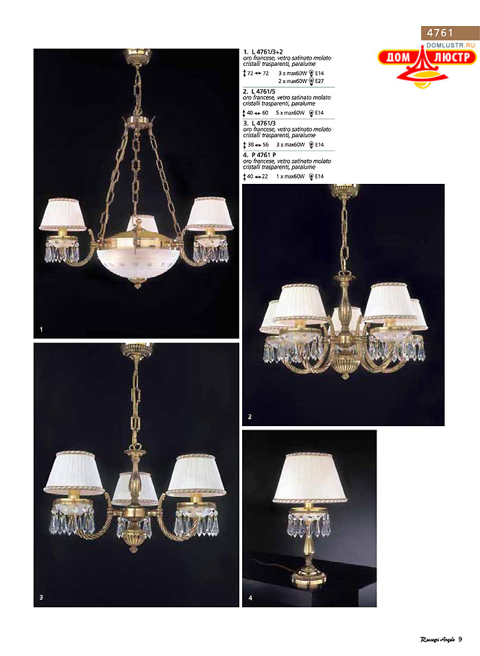 ������ � ����������� Reccagni Angelo, ���.: 009