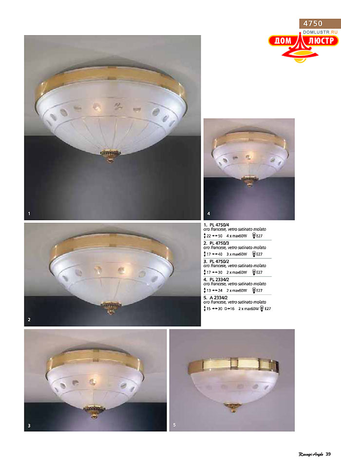 ������ � ����������� Reccagni Angelo, ���.: 039